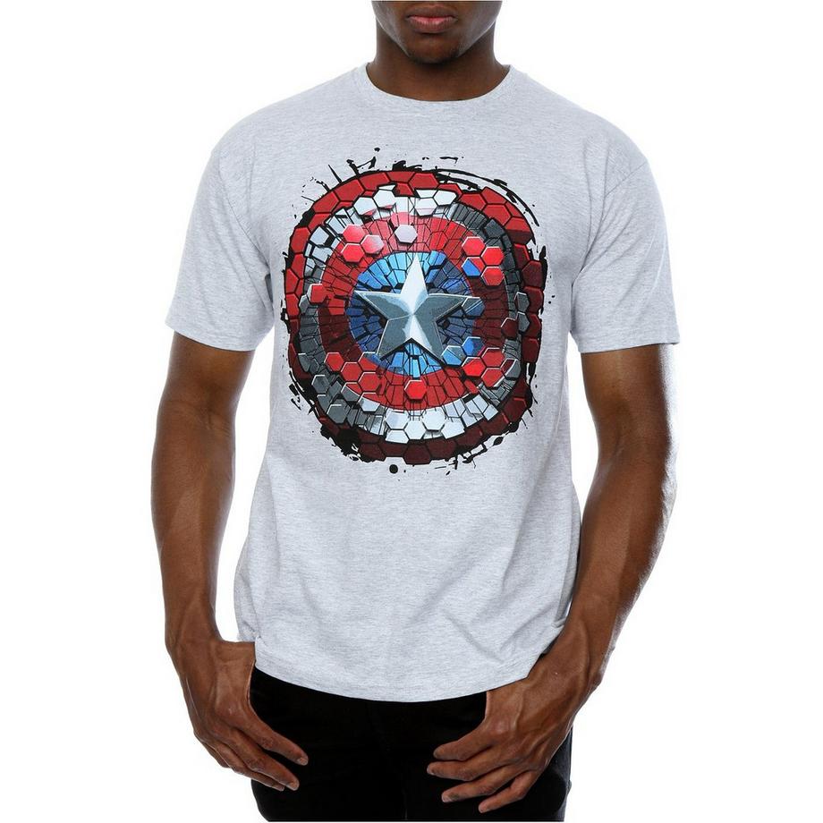 MARVEL Civil War Captain America Schild T-Shirt  