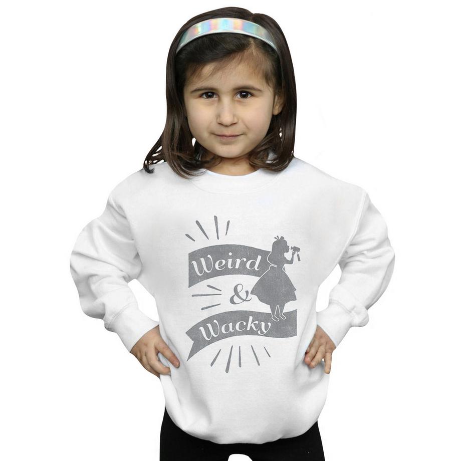 Disney  Alice In Wonderland Weird And Wacky Sweatshirt 