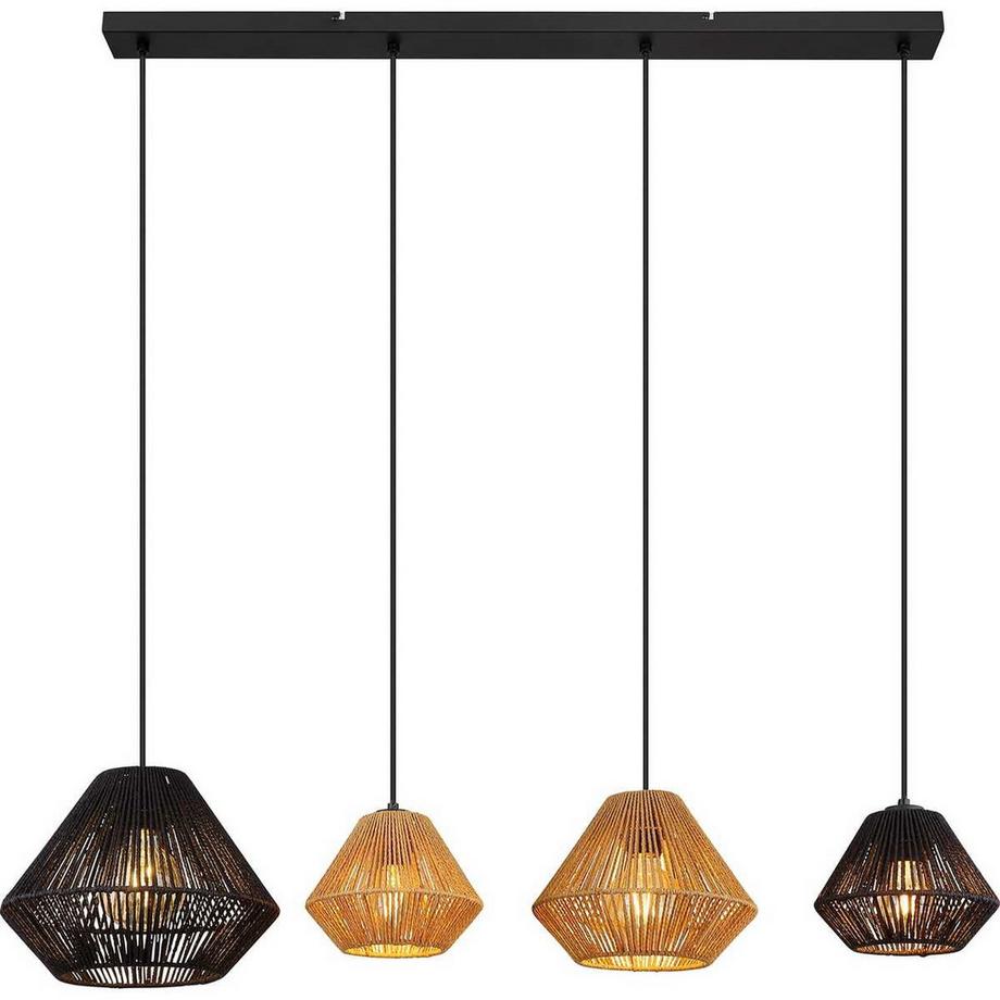 mutoni light Hängeleuchte Houdini 4xE27  