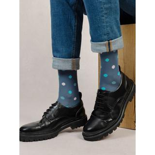 BLEU FORET  gepunktete Socken 