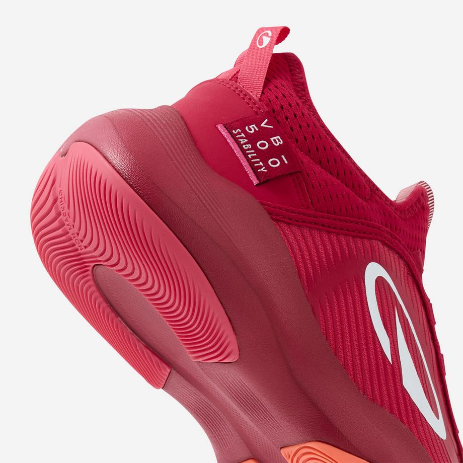 ALLSIX VB500 Stability Chaussures de Sport en Salle Chaussures de volley-ball Stability 500, rouges 