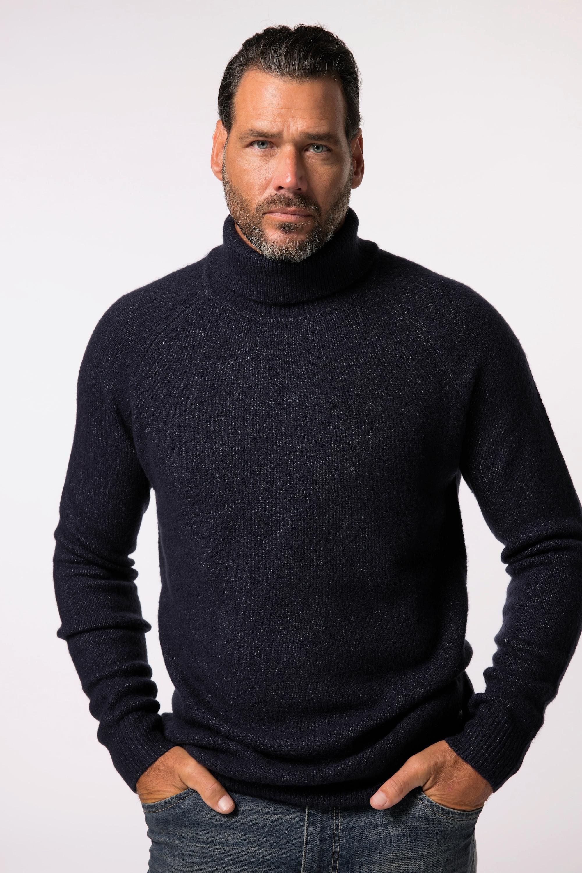 JP1880  Rollkragen-Pullover, bis 7 XL 