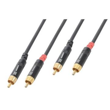 PD-Connex 177089 cavo audio 1,5 m 2 x RCA Nero