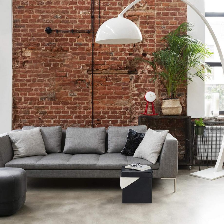 B2X Hocker aus Kunstleder mit Stauraum  