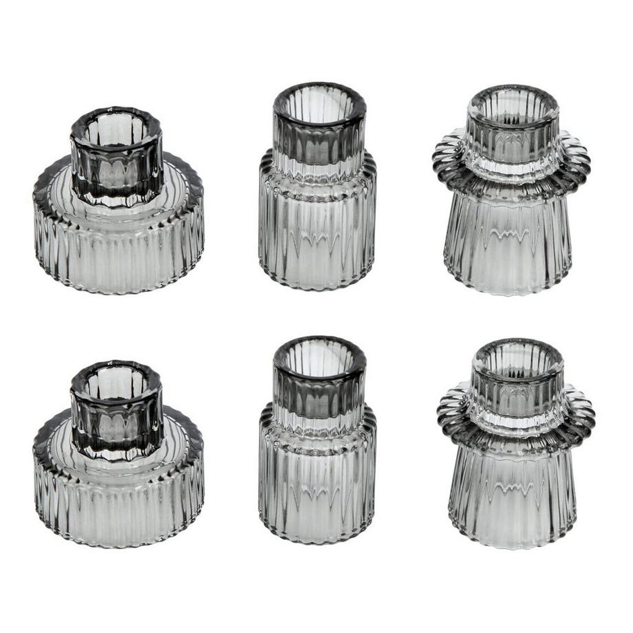 Alopini  Kerzenhalter Kegelkerzen für Abendessen, Hochzeit, Urlaub, Geburtstag, Heimdekoration, Weihnachten 