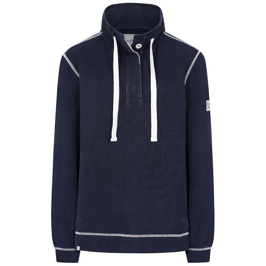 Lazy Jacks Sweatshirt Col Boutonné Piqué  