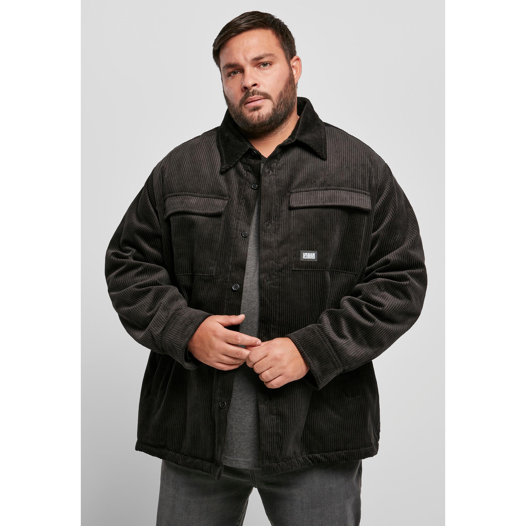 URBAN CLASSICS Cord Blouson Jacke  