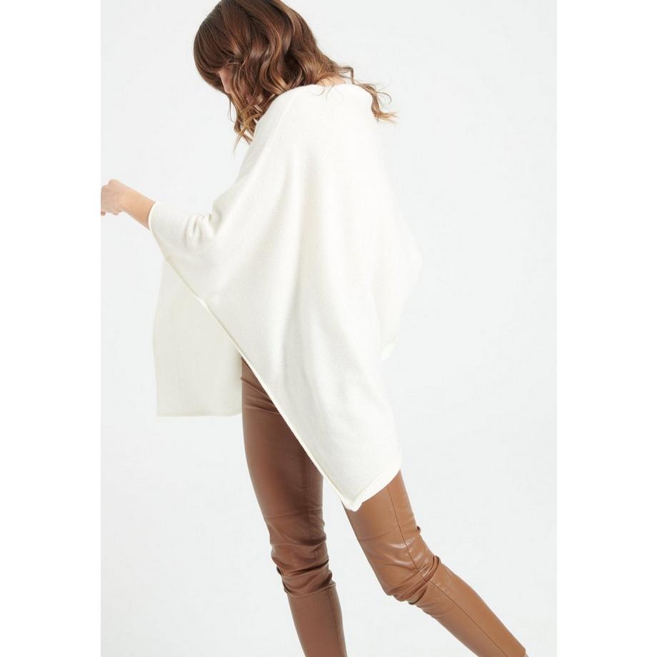 Studio Cashmere8 LILLY 9 Poncho Col V  
