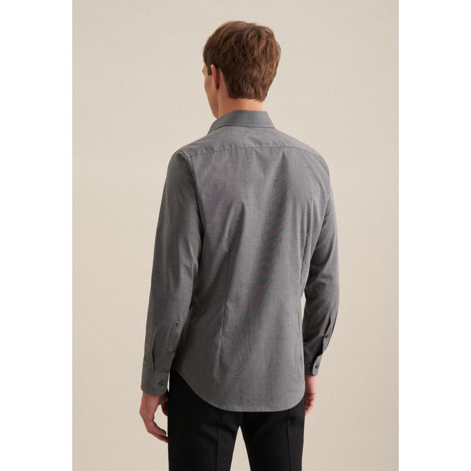 Seidensticker Camicia Business Slim Fit Manica Lunga Tinta Unita  