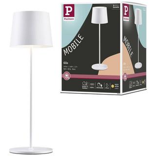 Paulmann Gilo Akku-Tischlampe 2.8 W Warmweiß Weiß (matt)  