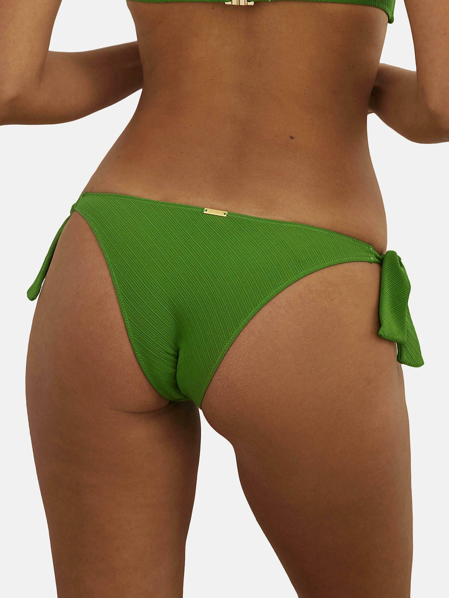 Selmark  Brasilianische Bikini-Strümpfe mit niedriger Taille und Rüschen Daiquiri 