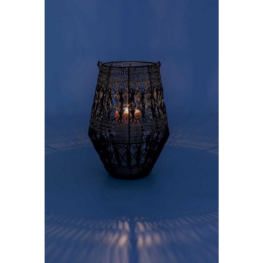 KARE Design Lanterne Hayat noir 33  