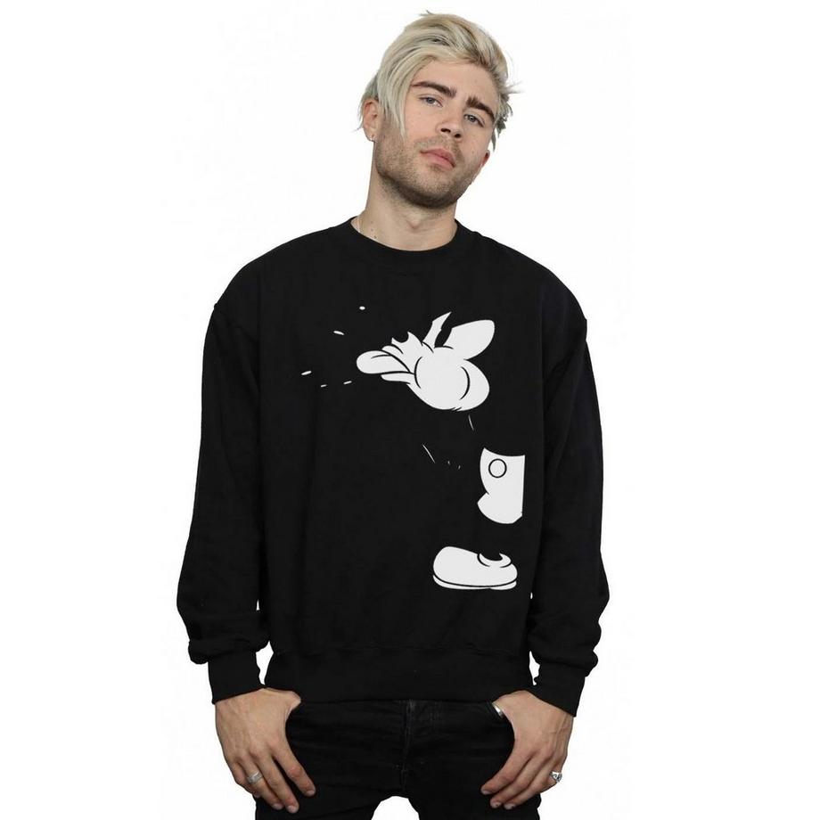 Disney Mickey Mouse Grafikdruck Sweatshirt  