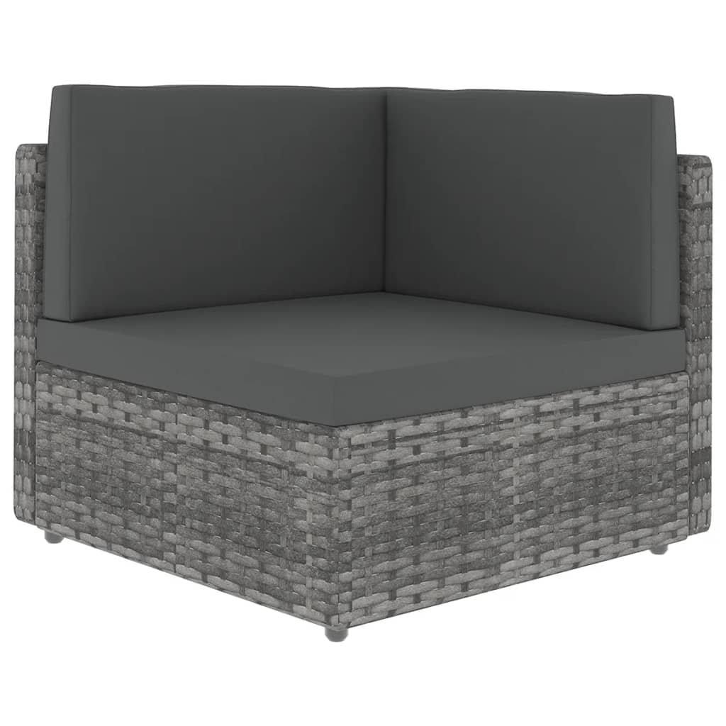 VidaXL Garten-lounge-set poly-rattan  