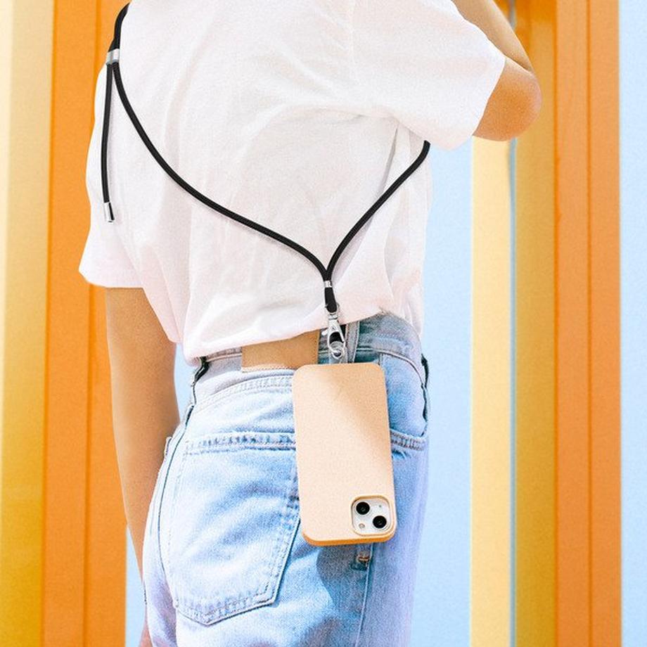 Avizar  Cordon Smartphone, lanière réglable Noir 