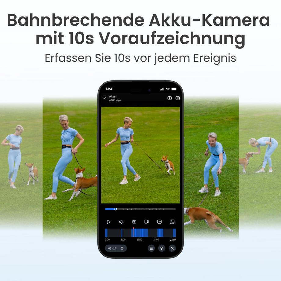 Reolink  Telecamera Wifi 2K Altas B630 + pannello solare 