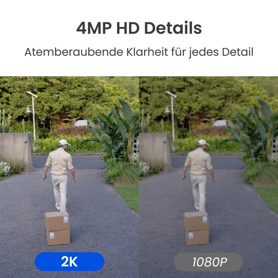 Reolink  Telecamera Wifi 2K Altas B630 + pannello solare 