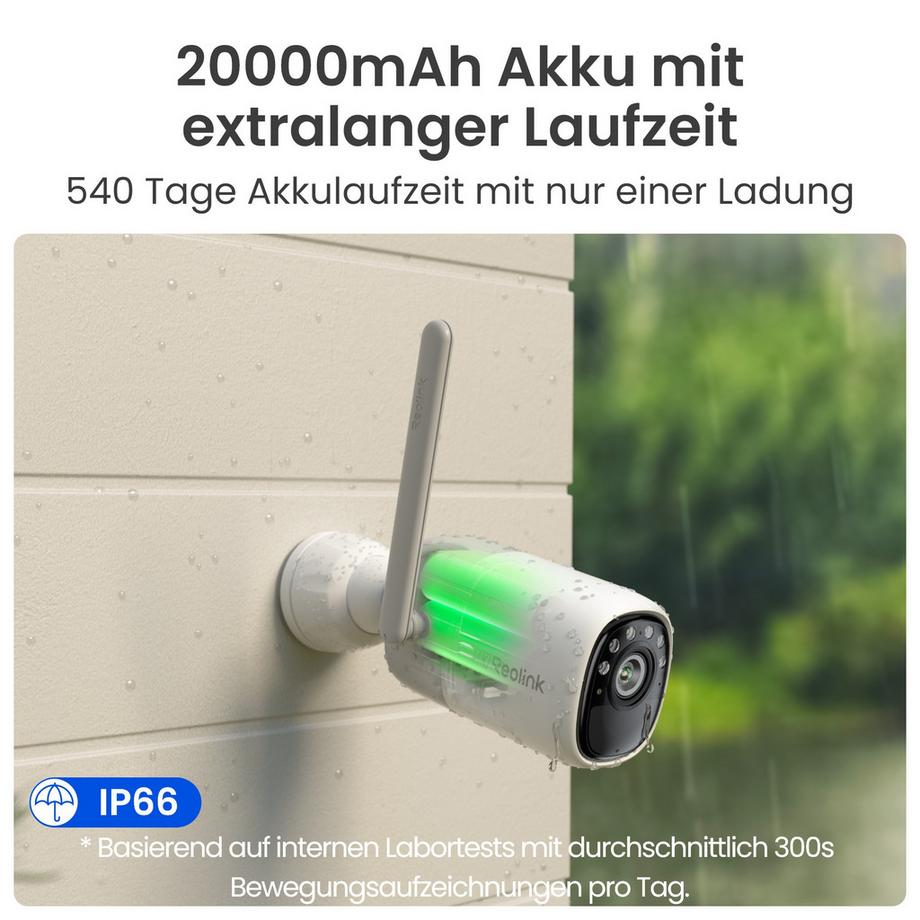 Reolink  Telecamera Wifi 2K Altas B630 + pannello solare 