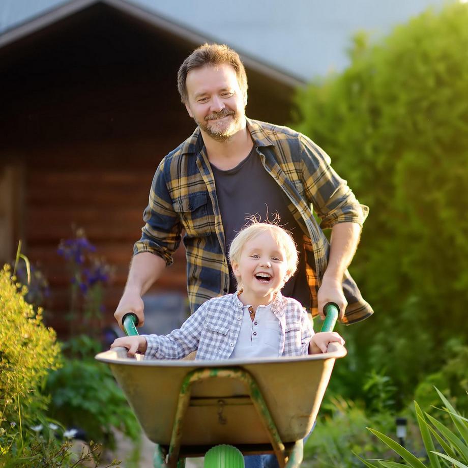 B2X  Roue pour brouette avec essieu 4.80 4.00-8 