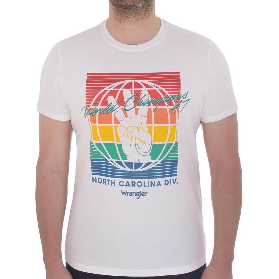 Wrangler Globe T-Shirt Manches Courtes  