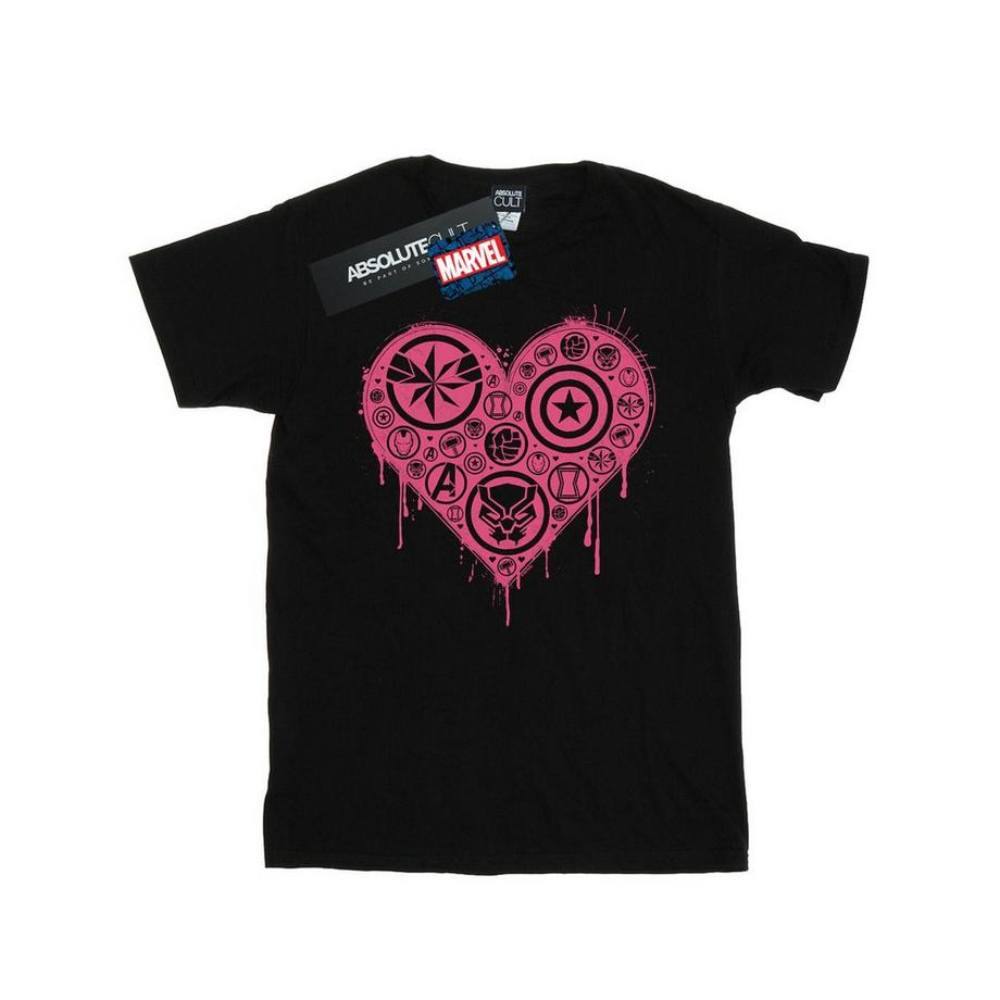 MARVEL  I Heart Avengers TShirt 