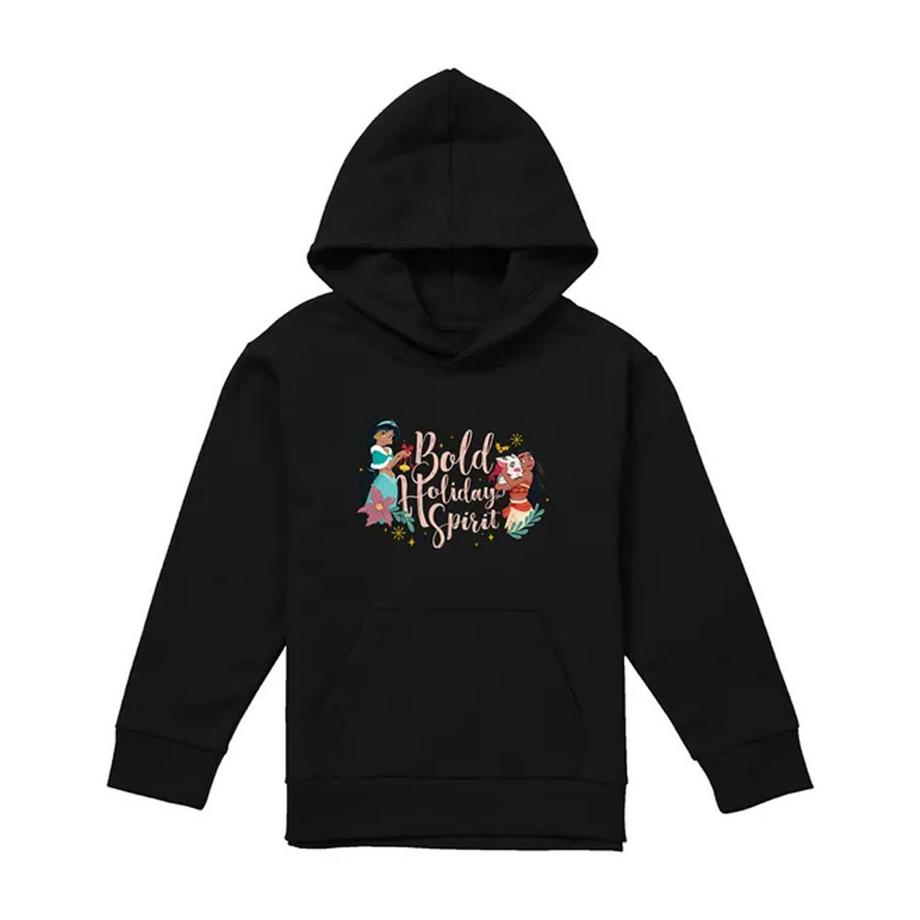 Sweat À Capuche Noël Motif Jasmine Bold Holiday Spirit