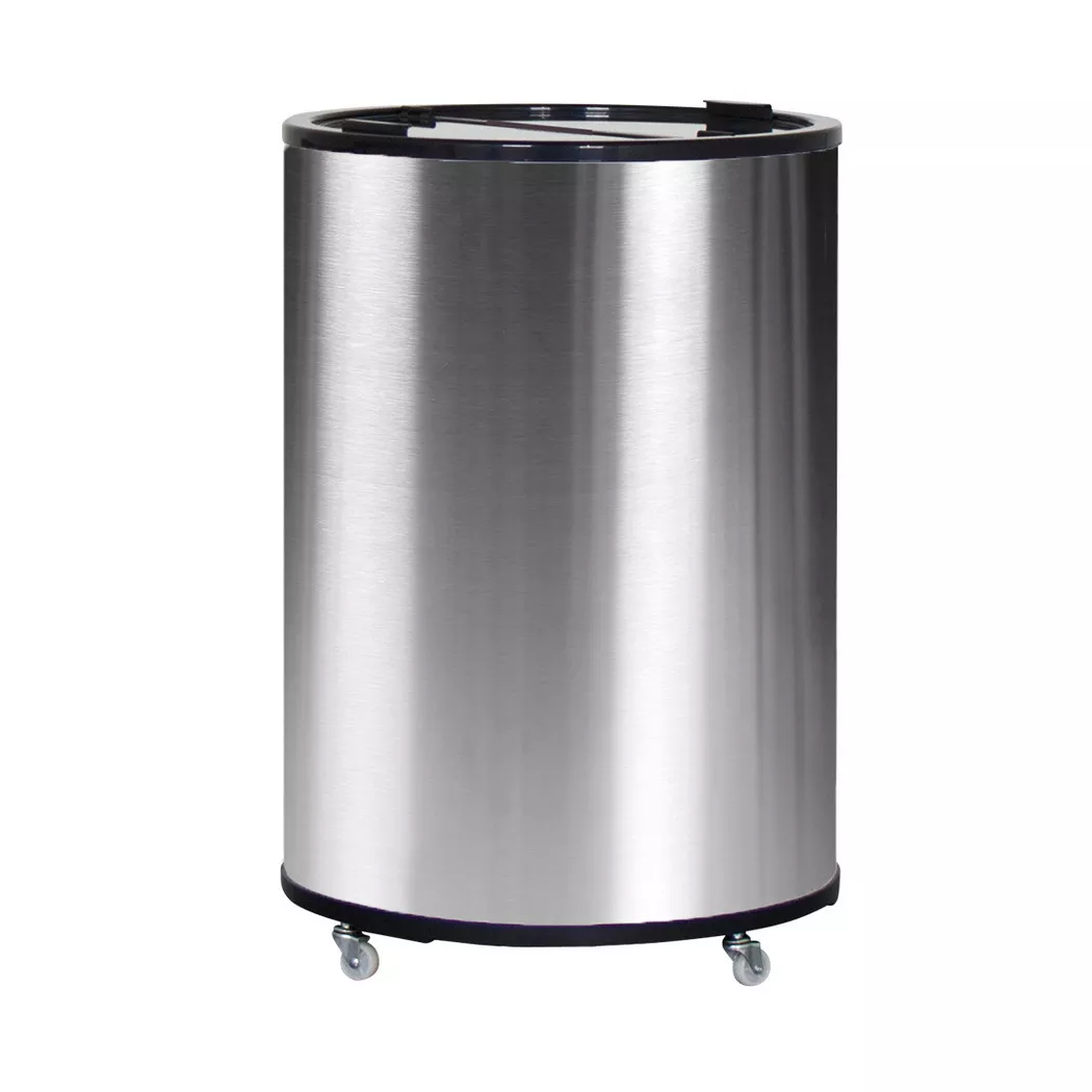 Kibernetik - Party Cooler KS90M Chromstahl, One Size