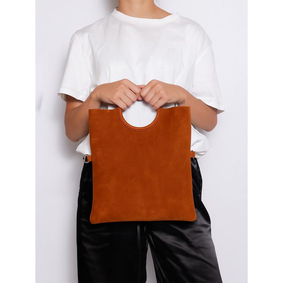 Gave Lux Sac à main Zelia en daim  