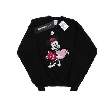 Minnie Mouse Love Heart Sweatshirt