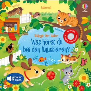 Klänge der Natur: Was hörst du bei den Haustieren? Taplin, Sam; Iossa, Federica (Illustrationen) Copertina rigida 