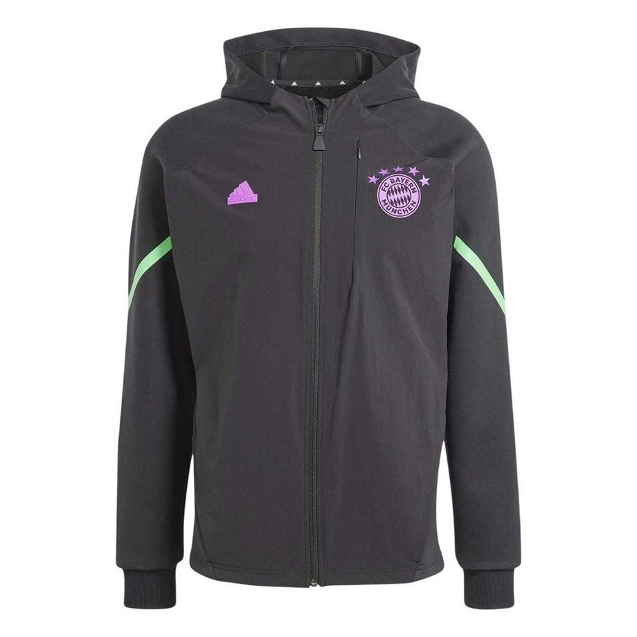 Veste À Capuche Manches Raglan Motiftyle