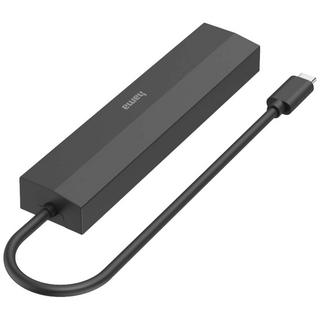 hama  USB-C-Hub, Multiport, 6 Ports, 3x USB-A, USB-C, HDMI, LAN Ethernet 