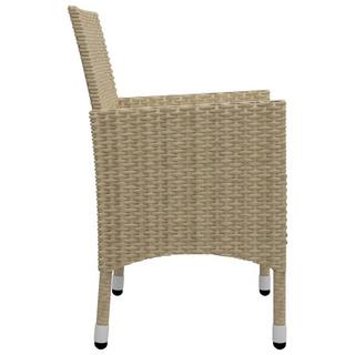 VidaXL Garten-essgruppe poly-rattan  