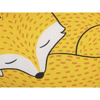 Beliani Dekokissen 2er Set aus Baumwolle Modern DHANBAD  