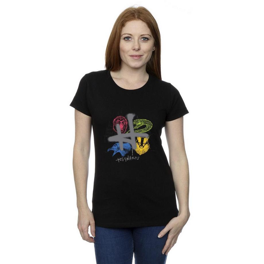 Harry Potter Hogwarts Häuser T-Shirt  