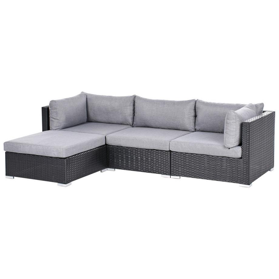 Beliani Lounge Set aus PE Rattan Klassisch SANO  