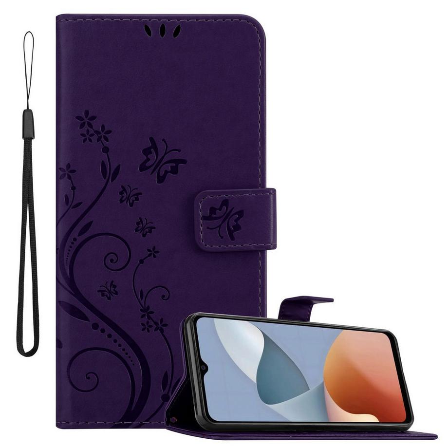 Custodia per ZTE Blade A54 cover fiori design