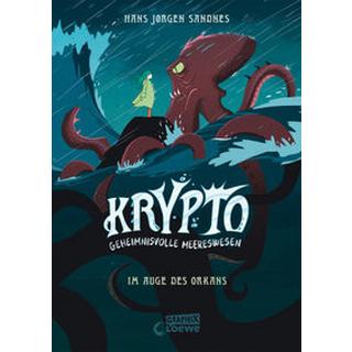 Krypto - Geheimnisvolle Meereswesen (Band 2) - Im Auge des Orkans Sandnes, Hans Jørgen; Loewe Graphix (Hrsg.); Sandnes, Hans Jørgen (Illustrationen); Erben, Katharina (Übersetzung); Herrmann, Tilo (Übersetzung) Couverture rigide 