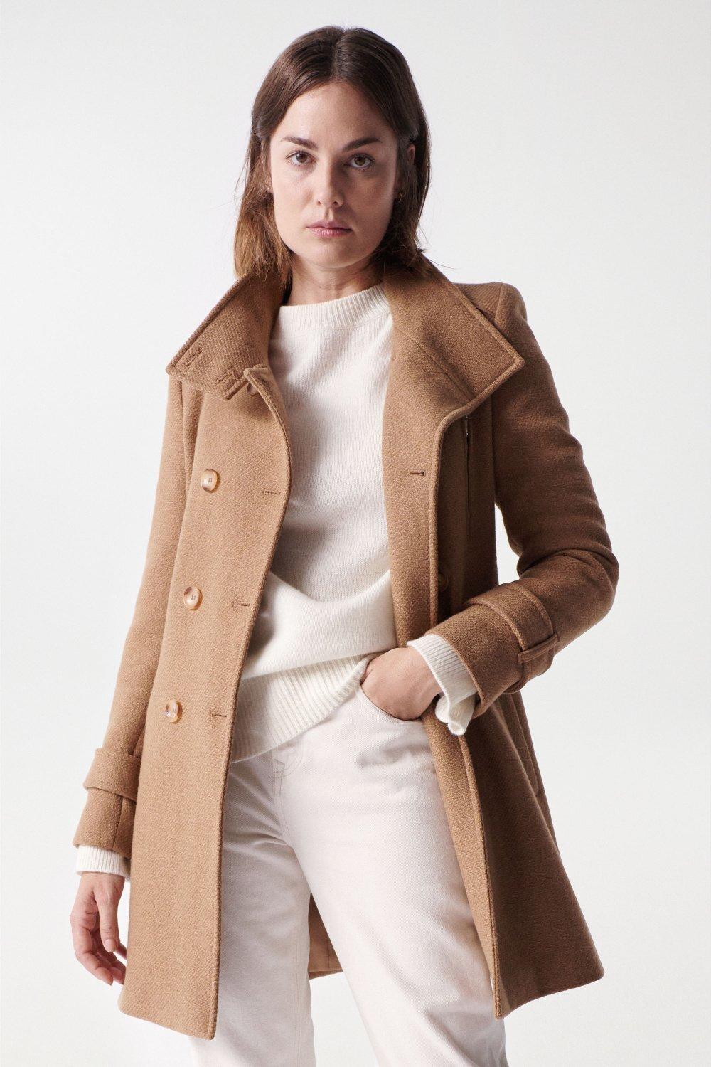 Salsa  Veste légère Grace Long Woollen Coat 