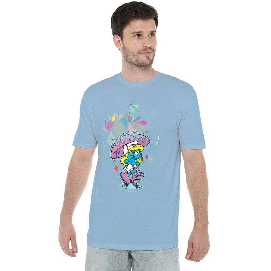 Les Stroumpfs  T-ShirtMotiftyle Parapluie Magical 