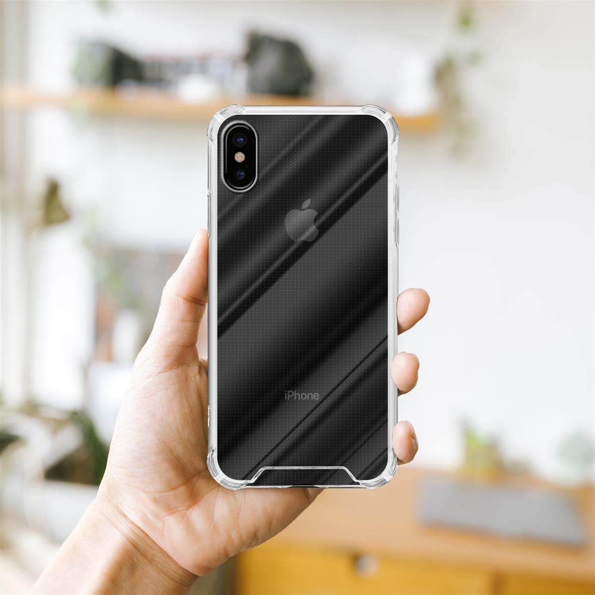 Cadorabo  Hülle und 2x Tempered Schutzglas für Apple iPhone XS MAX 