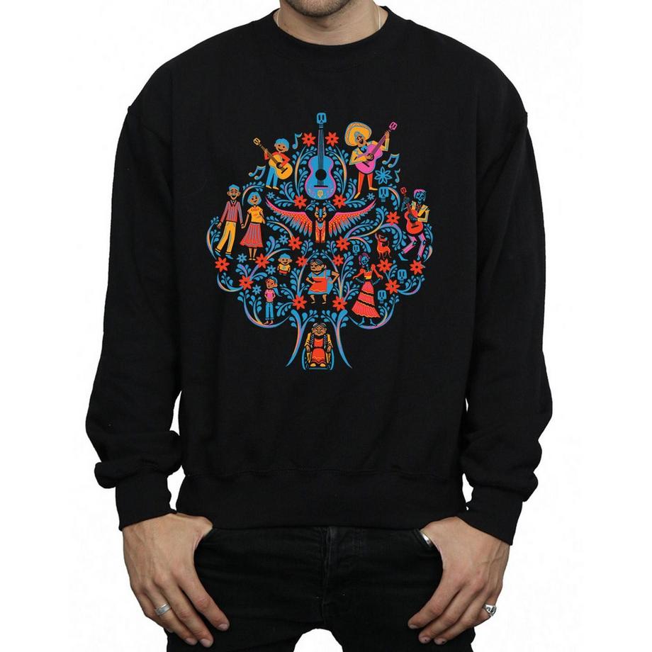 Disney Coco Felpa Stampata  