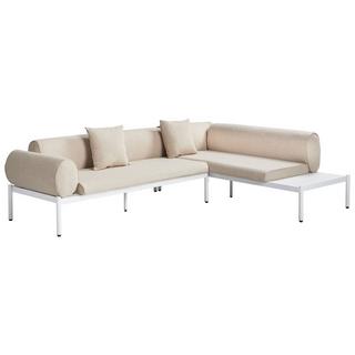 Beliani Set lounge pour jardin en Aluminium Moderne RASIGLIA  