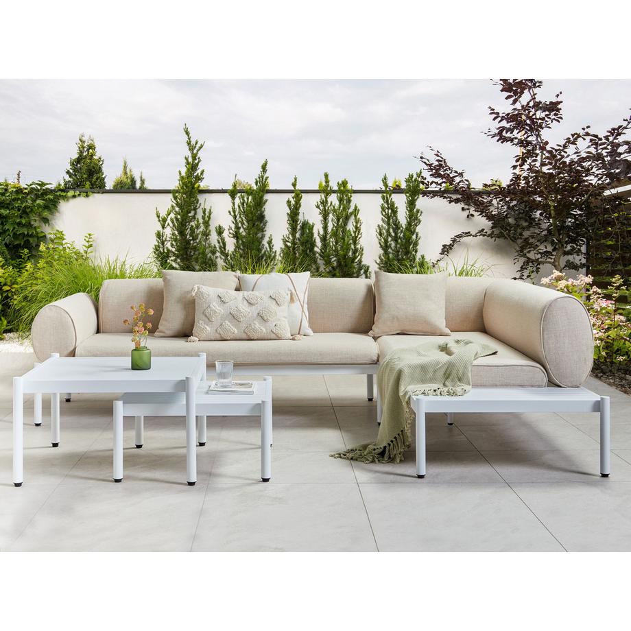 Beliani Lounge Set aus Aluminium Modern RASIGLIA  
