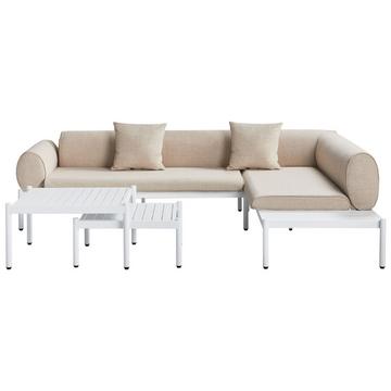 Set lounge pour jardin en Aluminium Moderne RASIGLIA