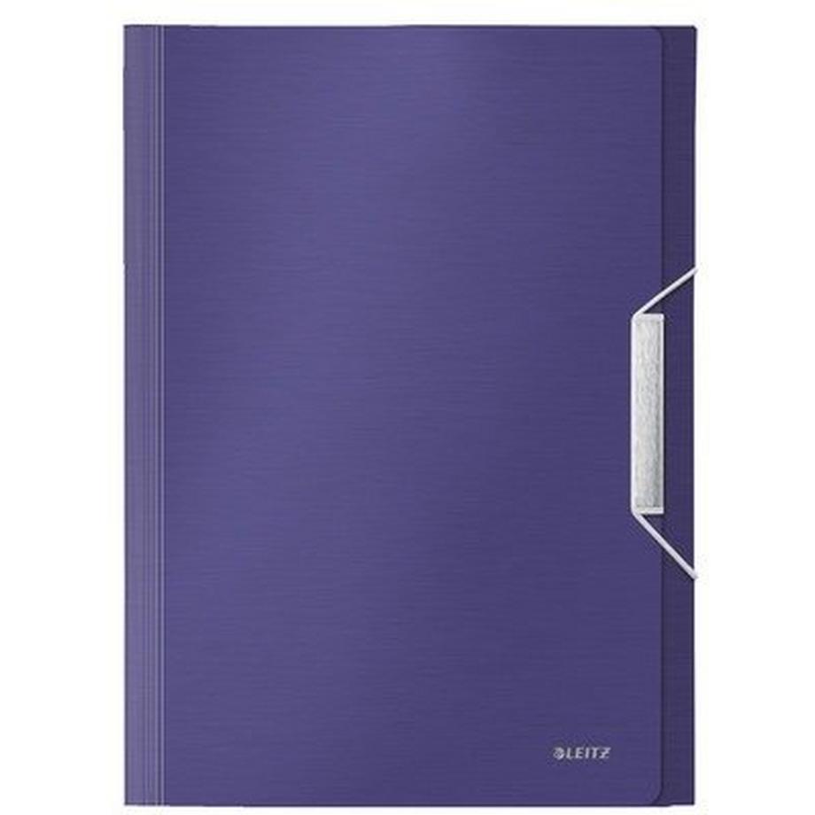 Leitz LEITZ Ordnungsmappe Style PP A4 39570069 titan blau 6 Fächer, 200 Blatt  