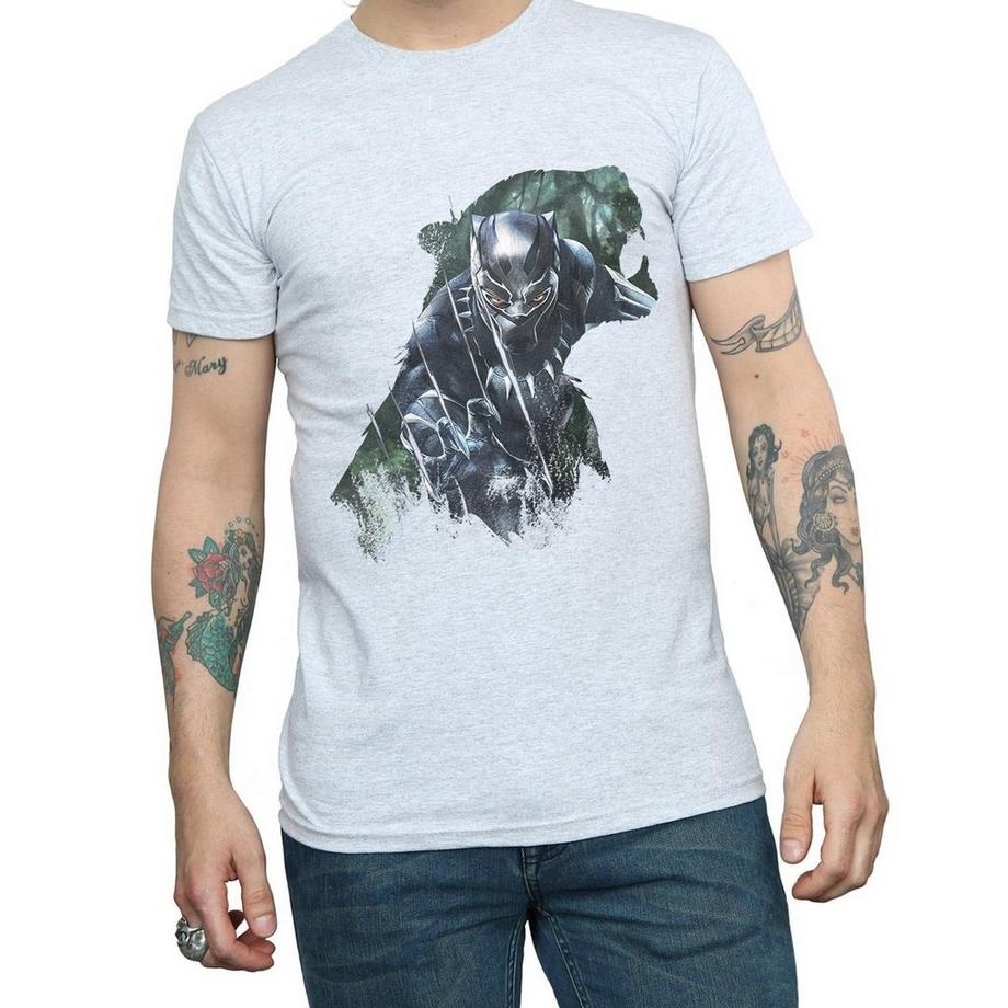 MARVEL Black Panther Bedrucktes T-Shirt  