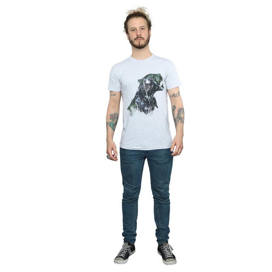 MARVEL Black Panther Bedrucktes T-Shirt  