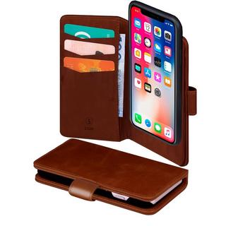 B2X  Wallet Case 2-in-1 für iPhone X/XS – Braun 