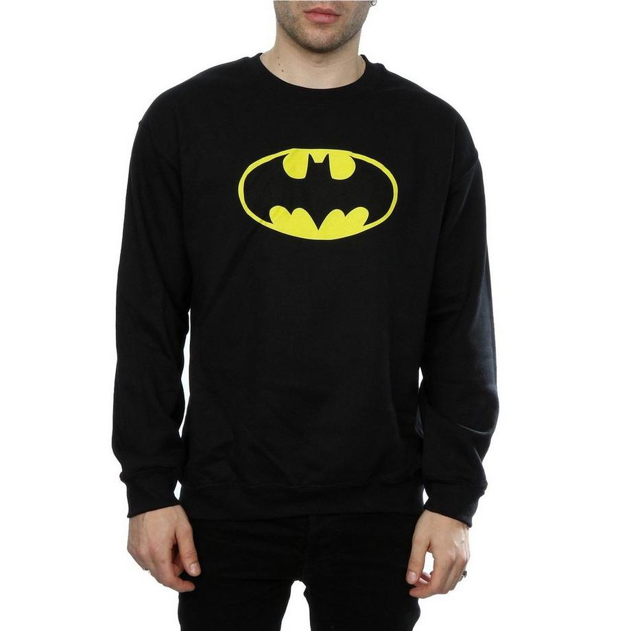 DC COMICS Batman Logo Slim Fit Felpa  